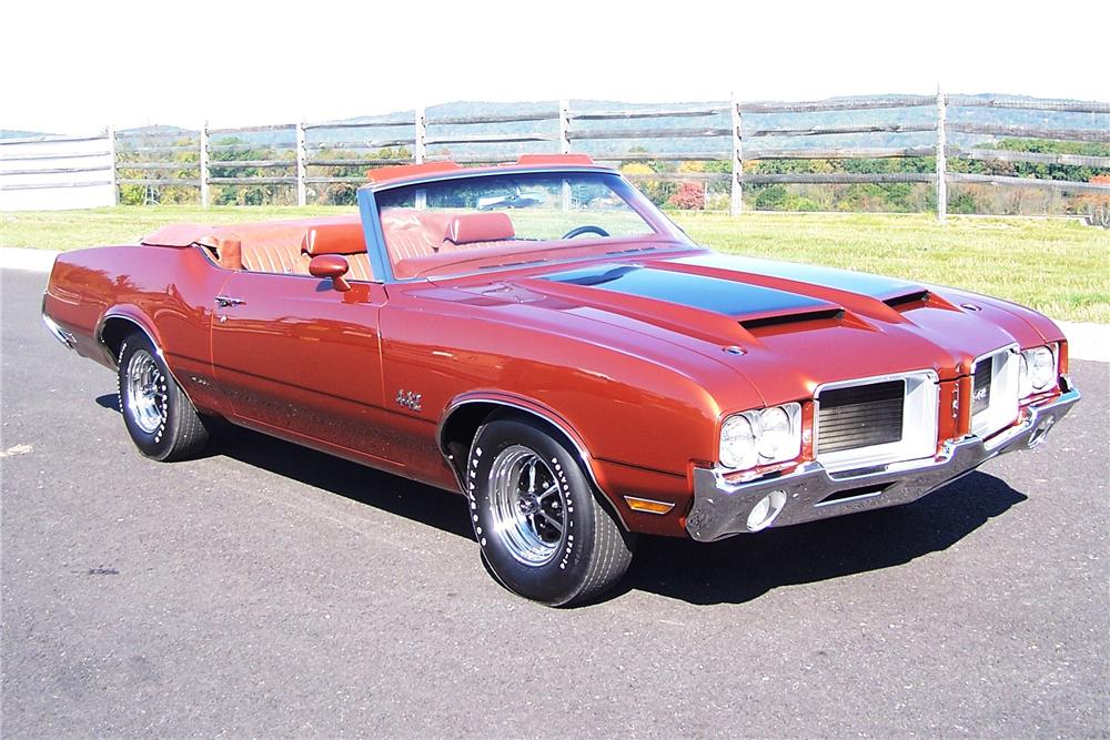 1971 OLDSMOBILE 442 CONVERTIBLE