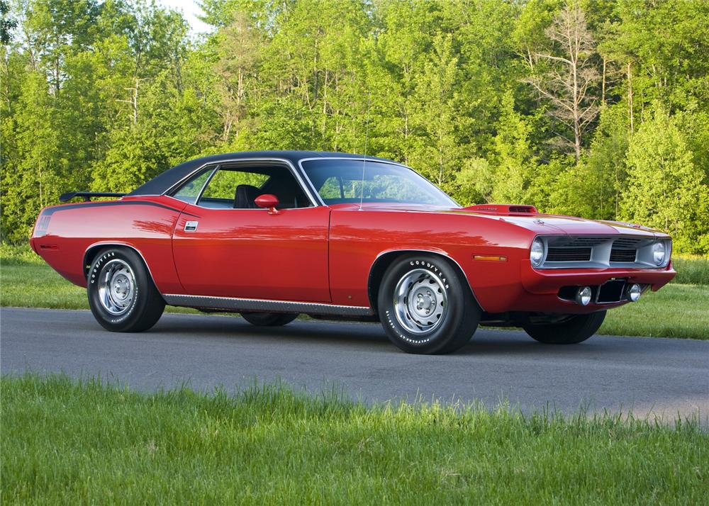 1970 PLYMOUTH CUDA 2 DOOR HARDTOP