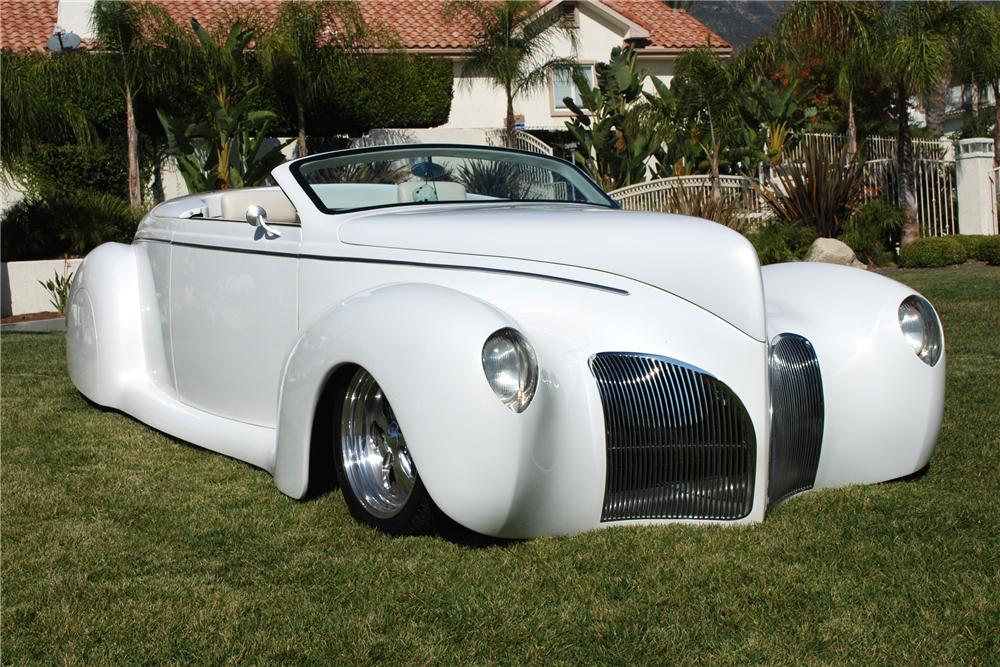 1939 LINCOLN ZEPHYR CUSTOM CONVERTIBLE