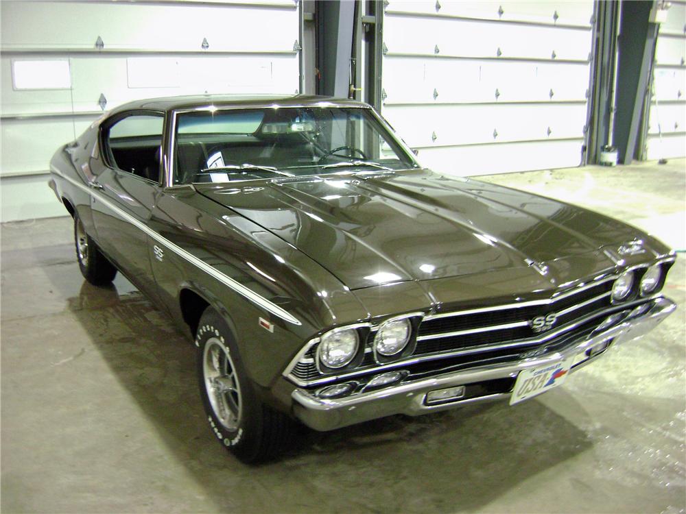 1969 CHEVROLET CHEVELLE 300 DELUXE 2 DOOR SPORT COUPE