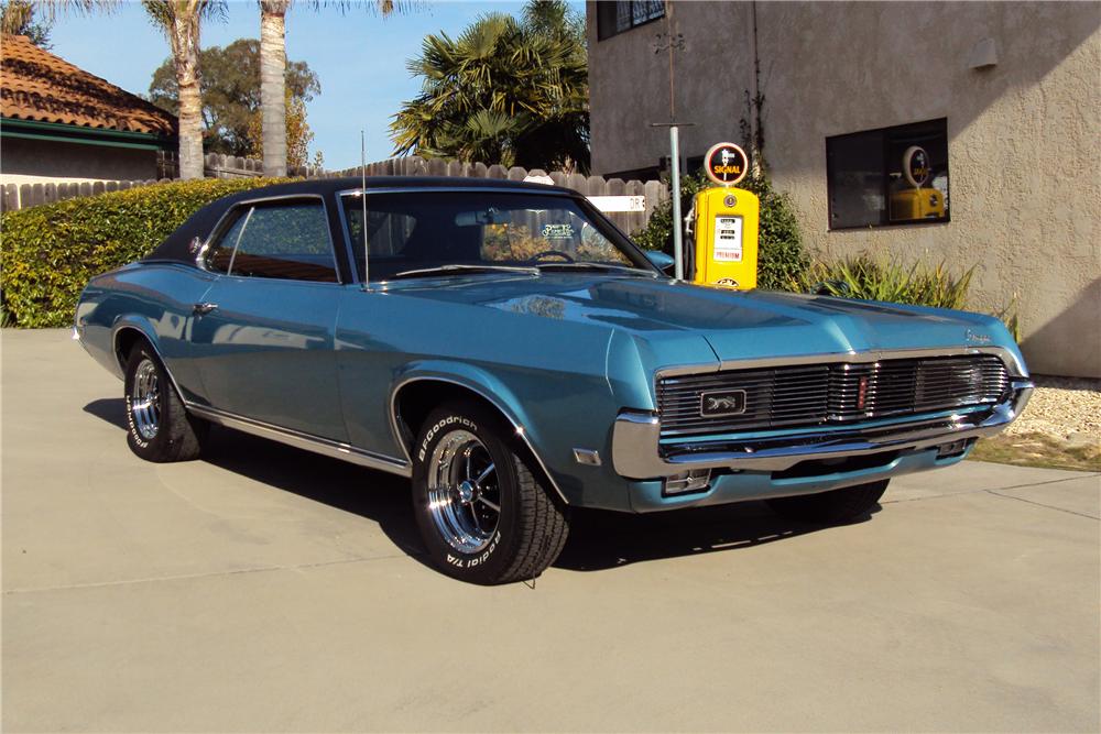 1969 MERCURY COUGAR 2 DOOR HARDTOP