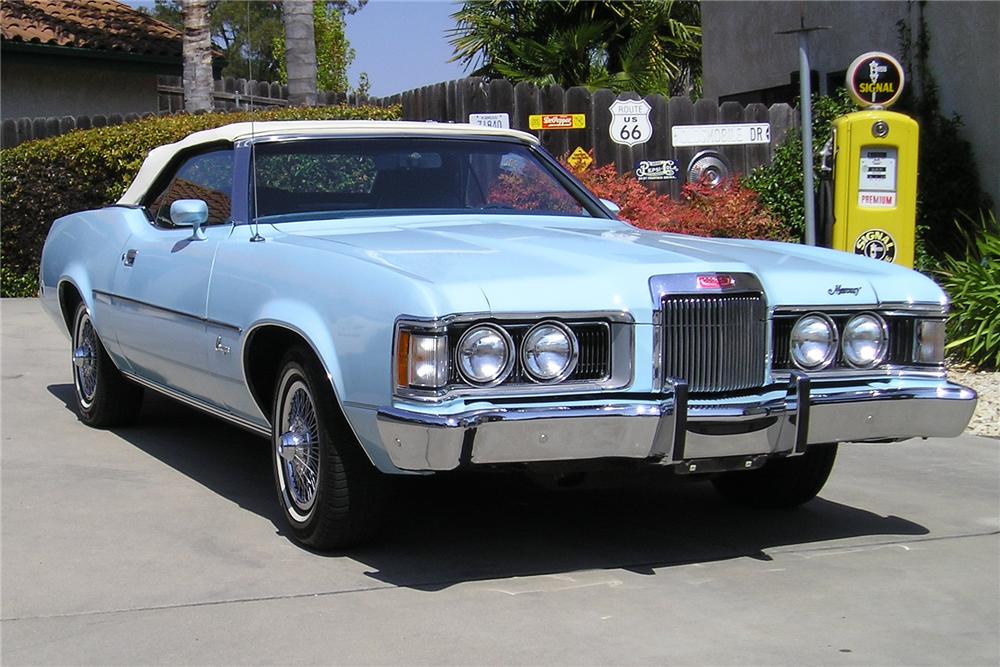 1973 MERCURY COUGAR XR7 2 DOOR CONVERTIBLE