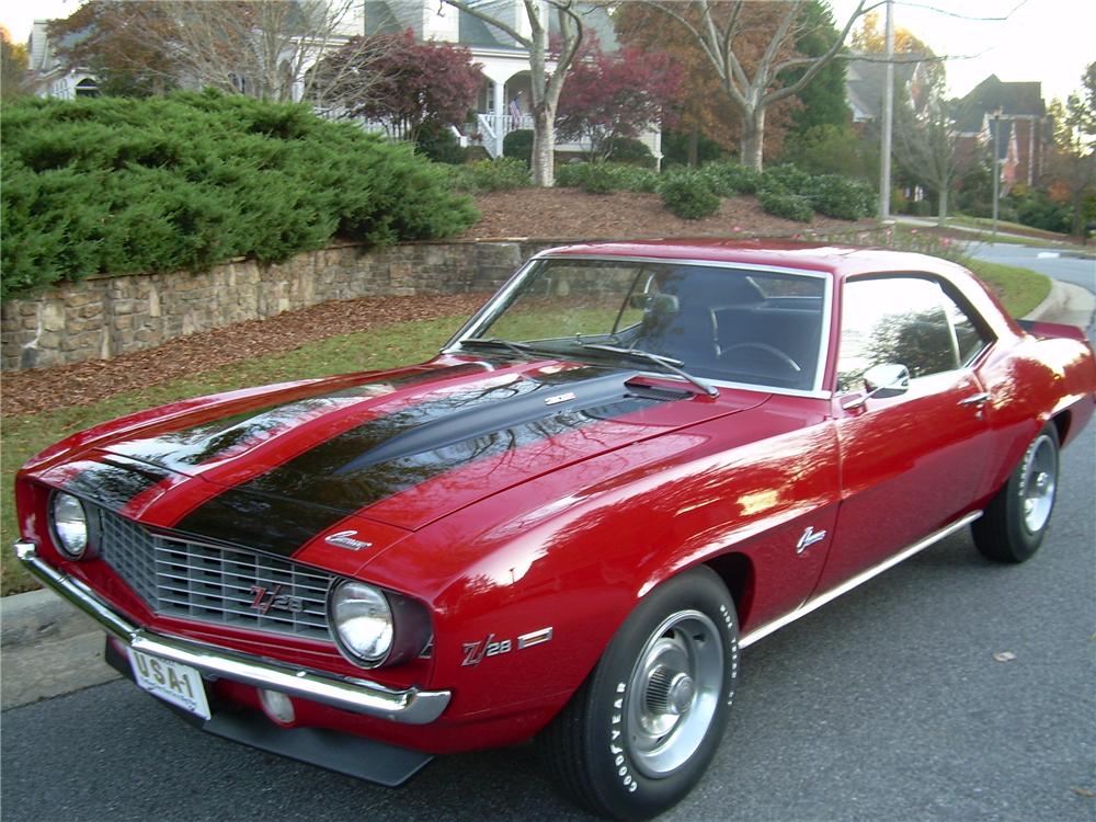 1969 CHEVROLET CAMARO Z/28 2 DOOR COUPE