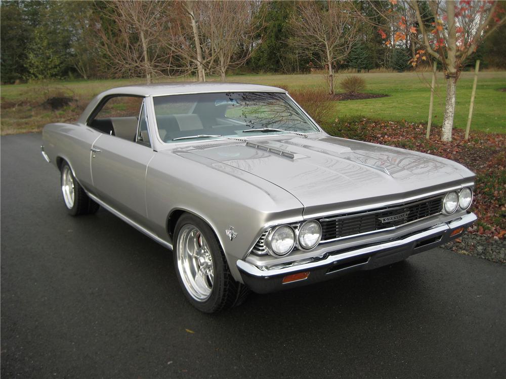 1966 CHEVROLET CHEVELLE CUSTOM 2 DOOR HARDTOP