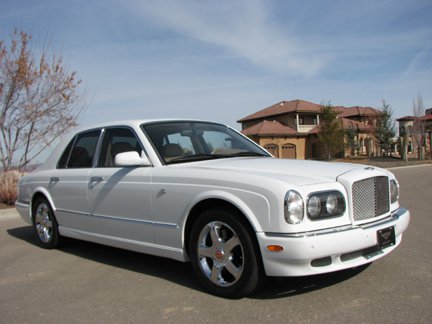 2002 BENTLEY ARNAGE RED LABEL TURBO 4 DOOR SEDAN