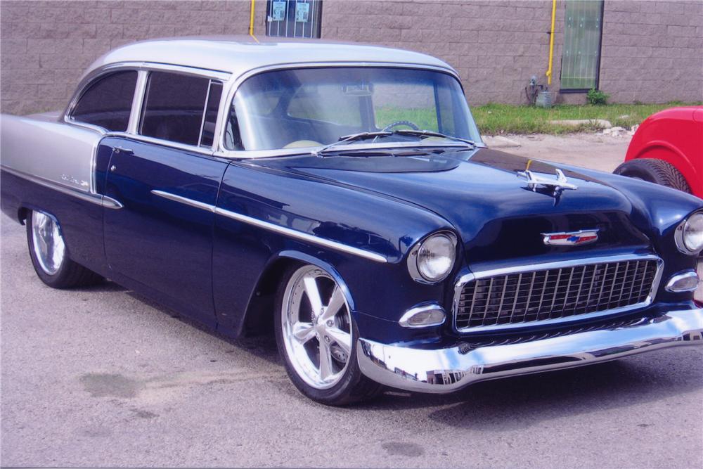 1955 CHEVROLET BEL AIR CUSTOM 2 DOOR SEDAN