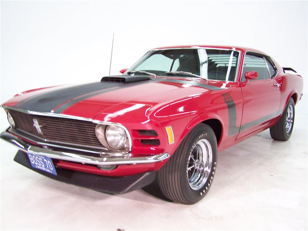 1970 FORD MUSTANG BOSS 302 FASTBACK