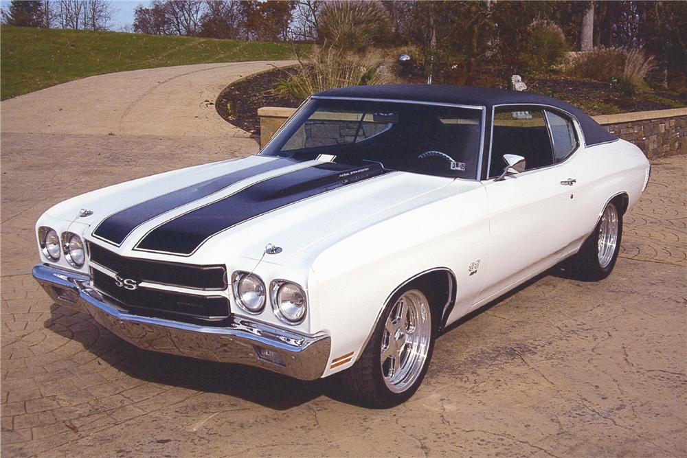 1970 CHEVROLET CHEVELLE CUSTOM 2 DOOR HARDTOP