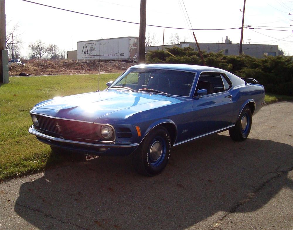 1970 FORD MUSTANG 428 SCJ FASTBACK