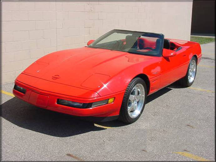 1993 CHEVROLET CORVETTE LT-1 SPYDER CONVERTIBLE