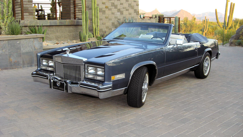 1984 CADILLAC ELDORADO BIARRITZ CONVERTIBLE