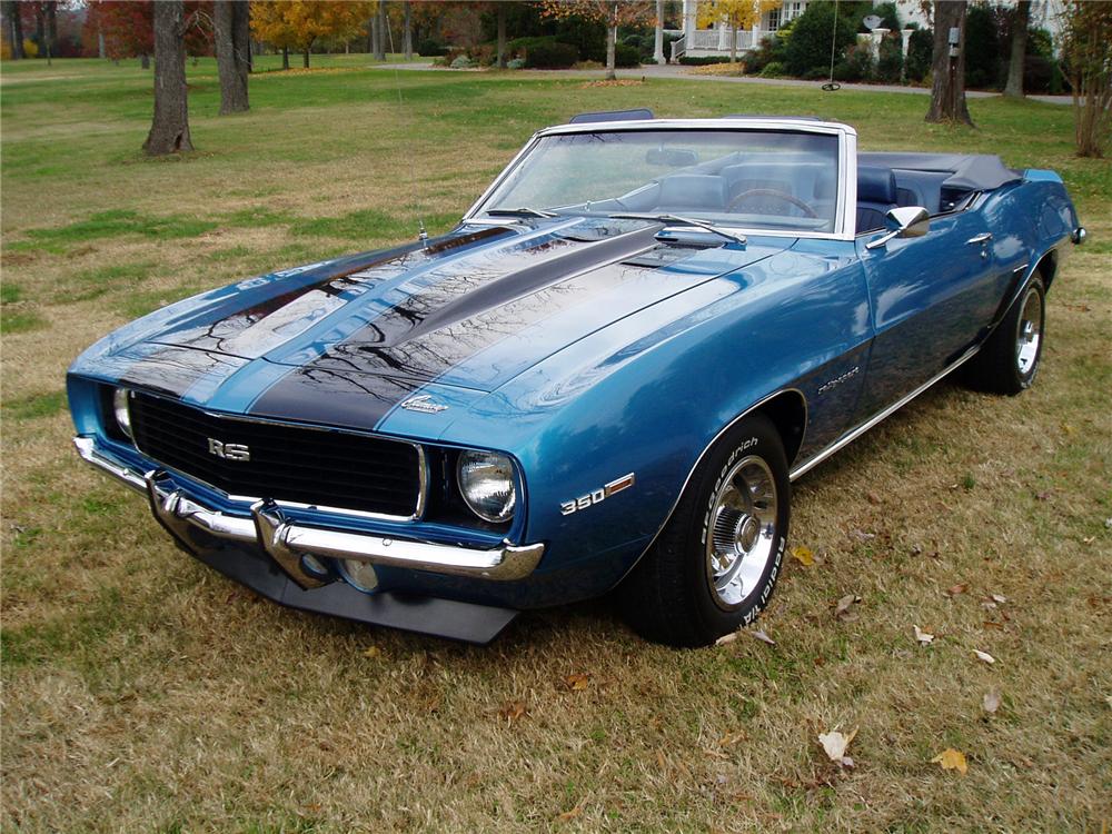 1969 CHEVROLET CAMARO CONVERTIBLE 