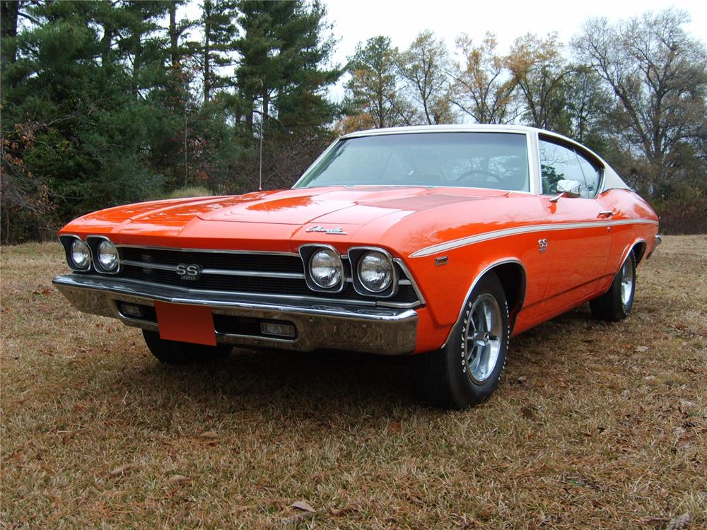 1969 CHEVROLET CHEVELLE SS 396 2 DOOR HARDTOP