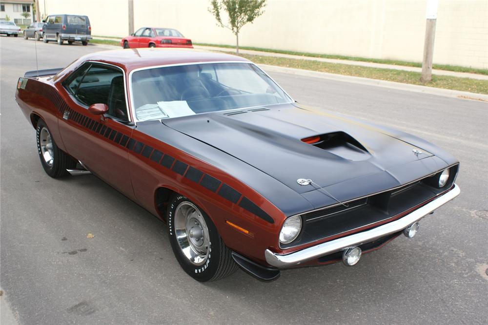 1970 PLYMOUTH CUDA AAR 2 DOOR HARDTOP