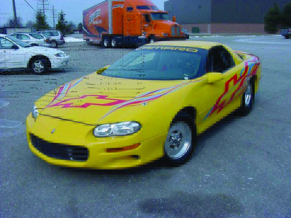 1998 CHEVROLET CAMARO CUSTOM DRAG CAR