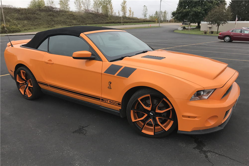 2012 FORD SHELBY GT500 CONVERTIBLE