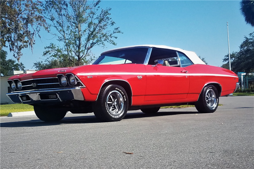 1969 CHEVROLET CHEVELLE SS 396 CONVERTIBLE