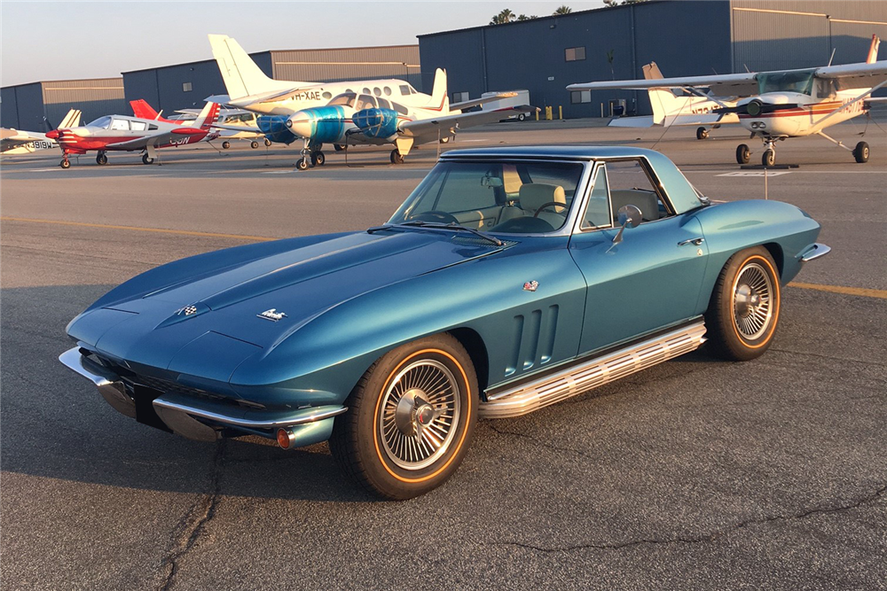 1966 CHEVROLET CORVETTE 327/350 CONVERTIBLE