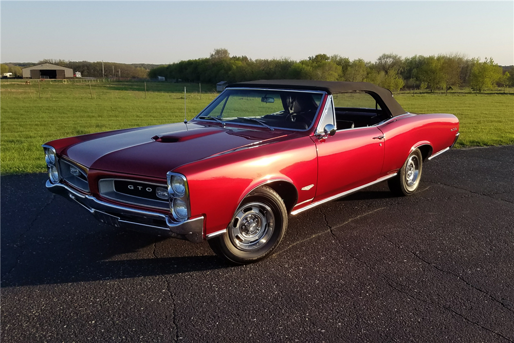 1966 PONTIAC GTO CONVERTIBLE