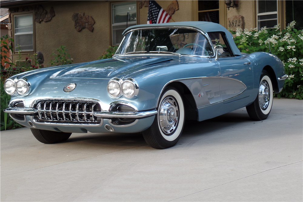 1959 CHEVROLET CORVETTE 283/230 CONVERTIBLE