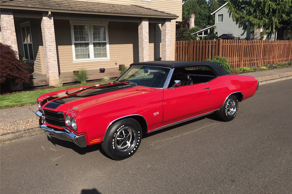 1970 CHEVROLET CHEVELLE SS 454 CONVERTIBLE