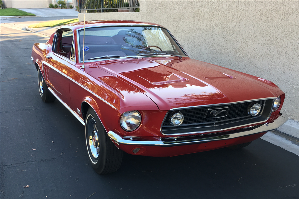 1968 FORD MUSTANG GT FASTBACK