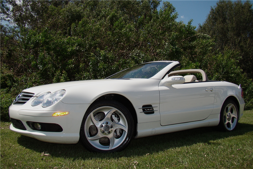 2004 MERCEDES-BENZ SL600 CONVERTIBLE