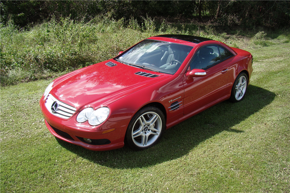 2004 MERCEDES-BENZ SL55 AMG CONVERTIBLE