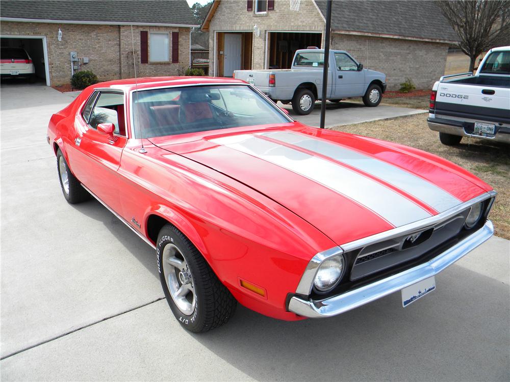 1971 FORD MUSTANG GRANDE 2 DOOR HARDTOP