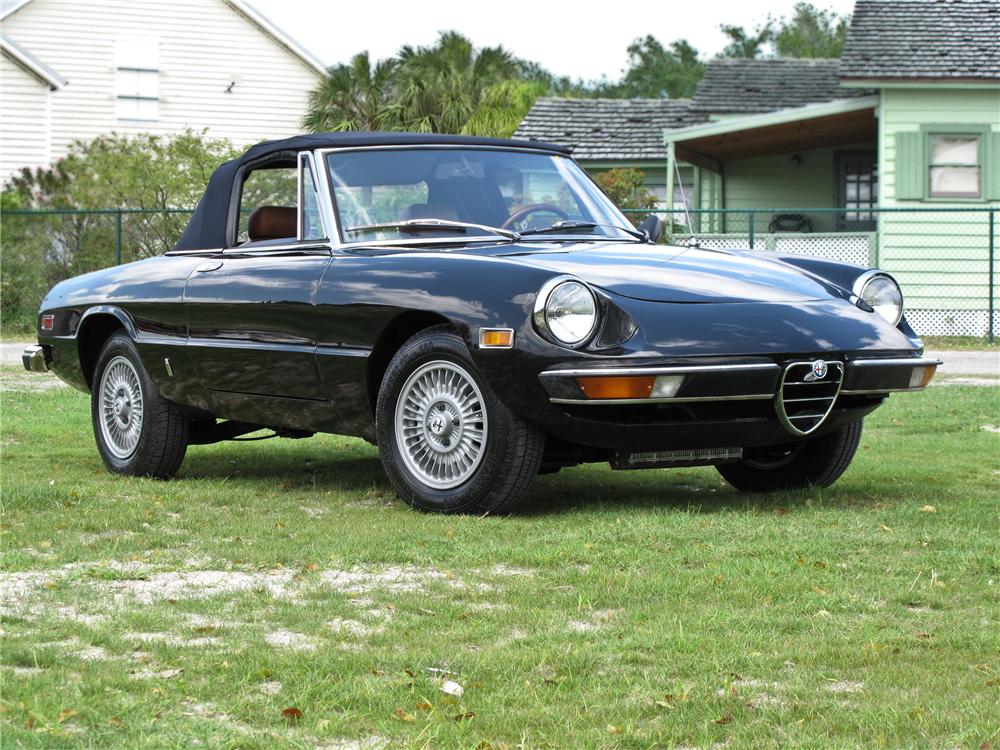 1976 ALFA ROMEO SPIDER CONVERTIBLE