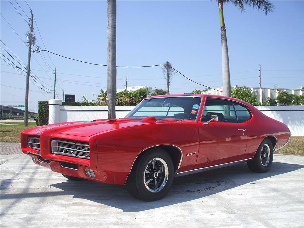 1969 PONTIAC GTO 2 DOOR HARDTOP