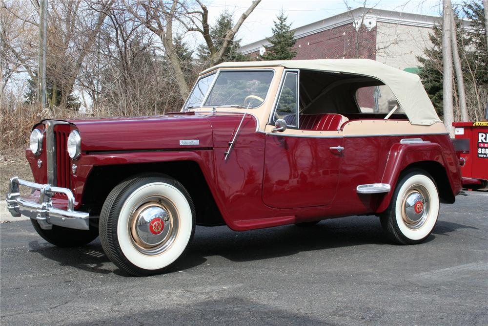 1949 WILLYS JEEPSTER CONVERTIBLE