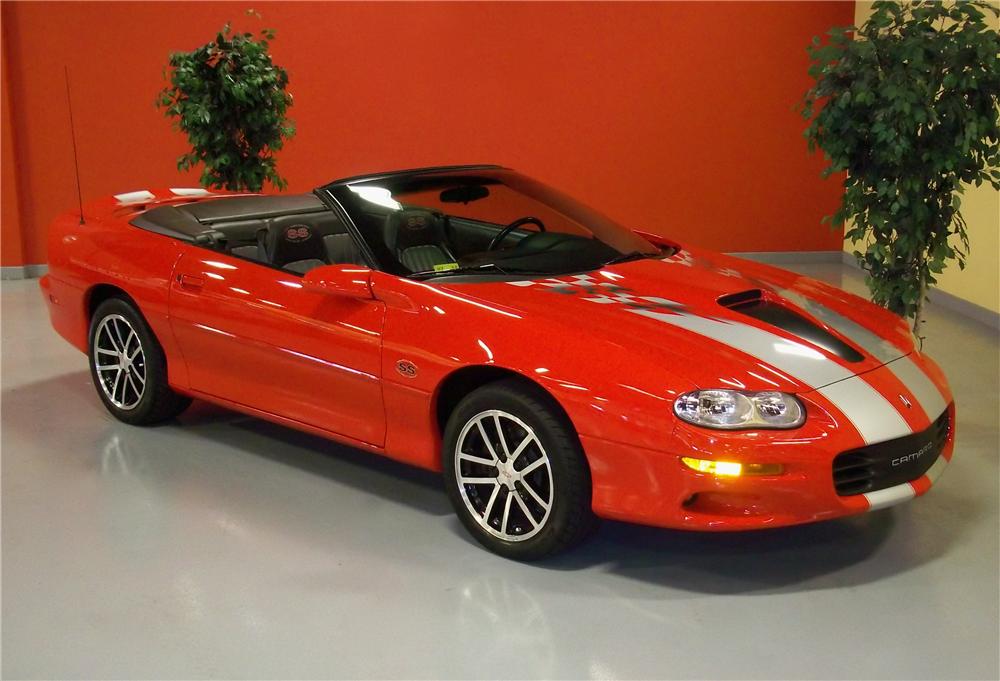 2002 CHEVROLET CAMARO SS 35TH ANNIVERSARY CONVERTIBLE