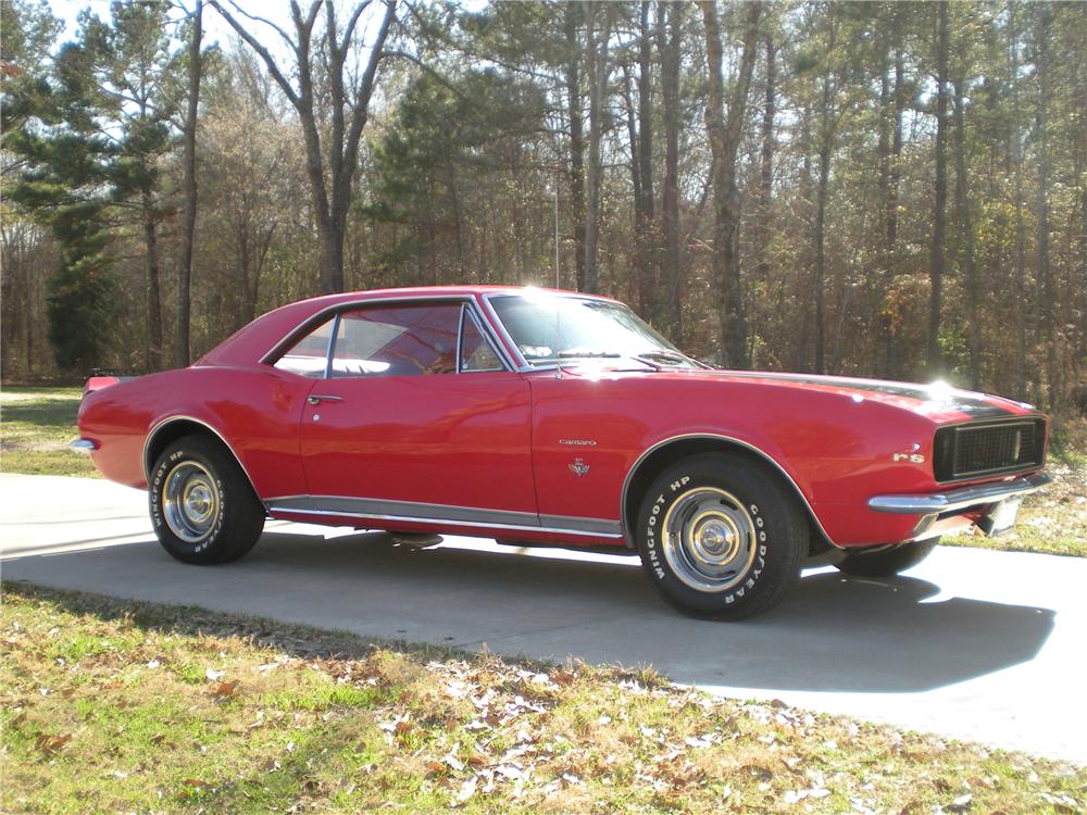 1967 CHEVROLET CAMARO 2 DOOR COUPE