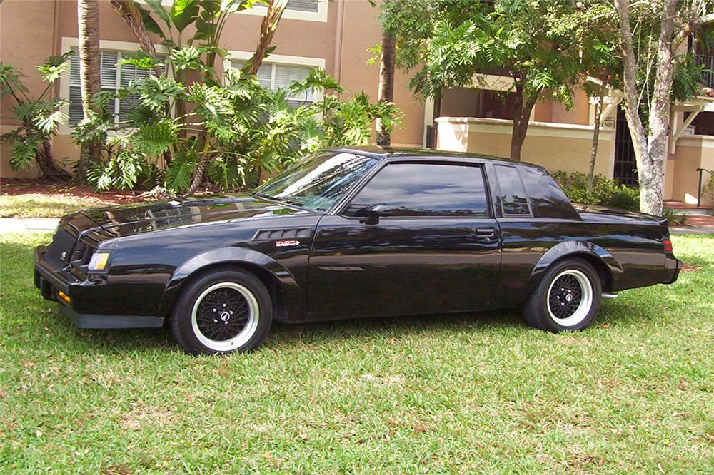 1987 BUICK REGAL GRAND NATIONAL 2 DOOR COUPE