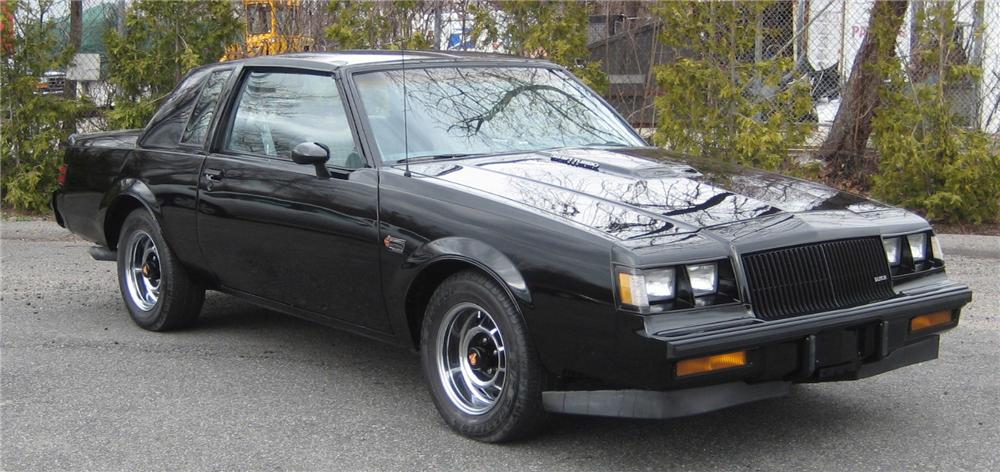 1987 BUICK REGAL GRAND NATIONAL 2 DOOR COUPE