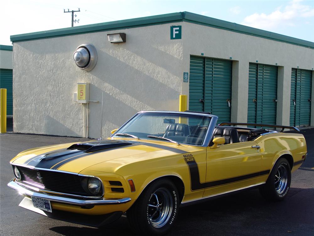 1970 FORD MUSTANG CUSTOM CONVERTIBLE