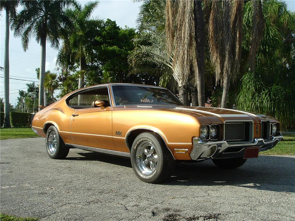 1972 OLDSMOBILE CUTLASS 442 2 DOOR COUPE