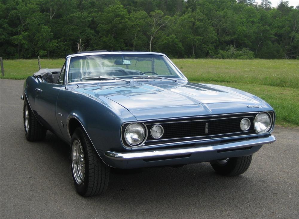 1967 CHEVROLET CAMARO CONVERTIBLE