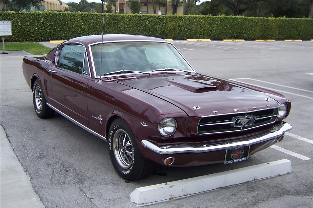 1965 FORD MUSTANG FASTBACK