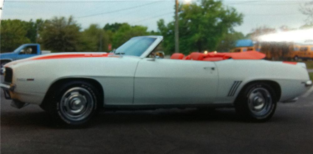 1969 CHEVROLET CAMARO SS CONVERTIBLE