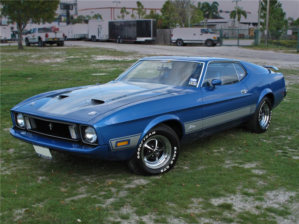 1973 FORD MUSTANG MACH 1 2 DOOR FASTBACK