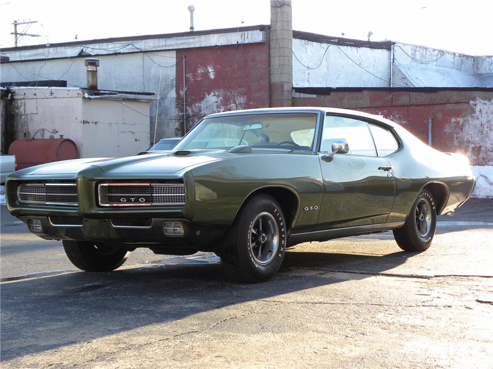 1969 PONTIAC GTO 2 DOOR HARDTOP