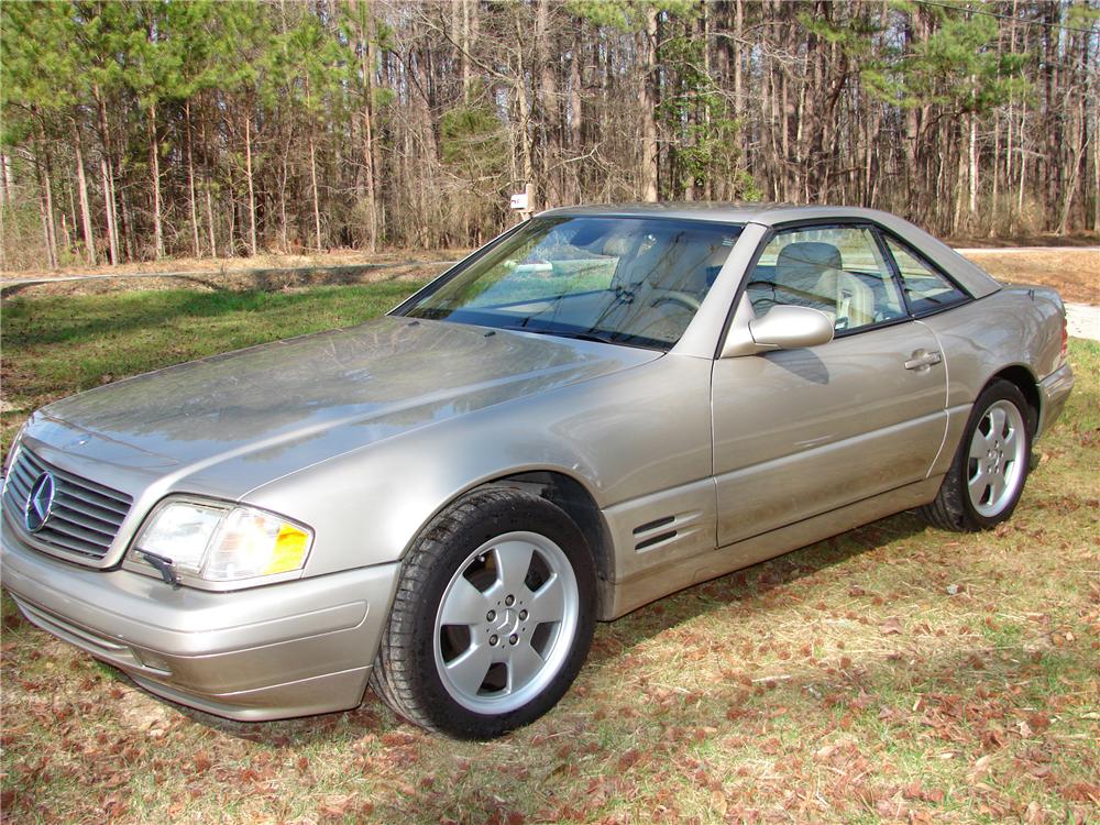 1999 MERCEDES-BENZ 500SL CONVERTIBLE