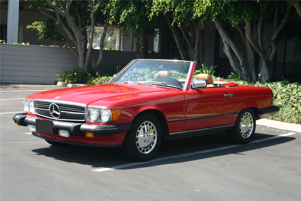 1987 MERCEDES-BENZ 560SL ROADSTER