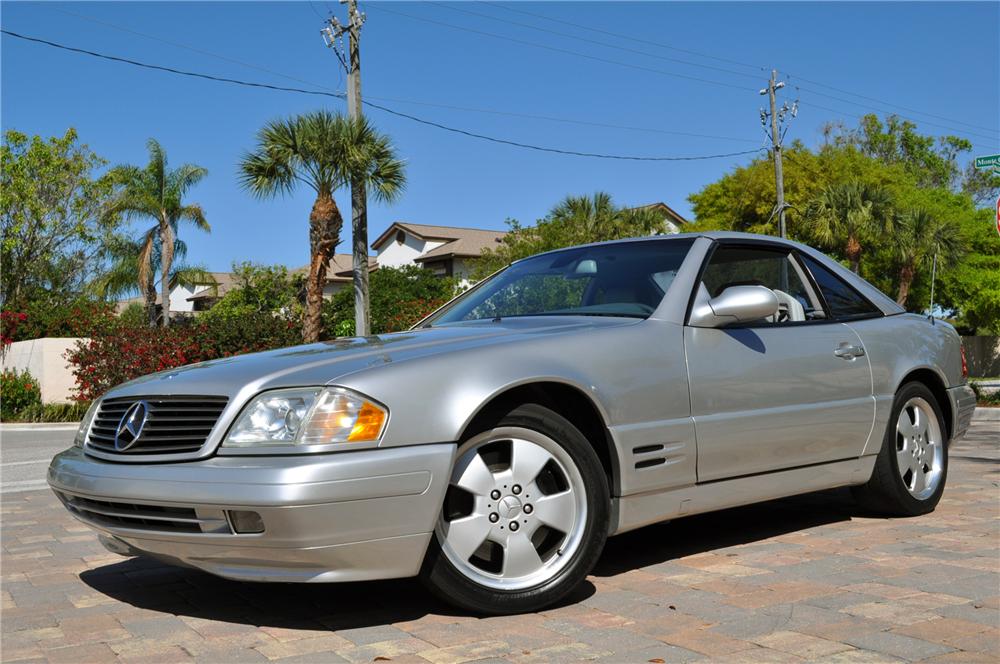 1999 MERCEDES-BENZ 500SL CONVERTIBLE