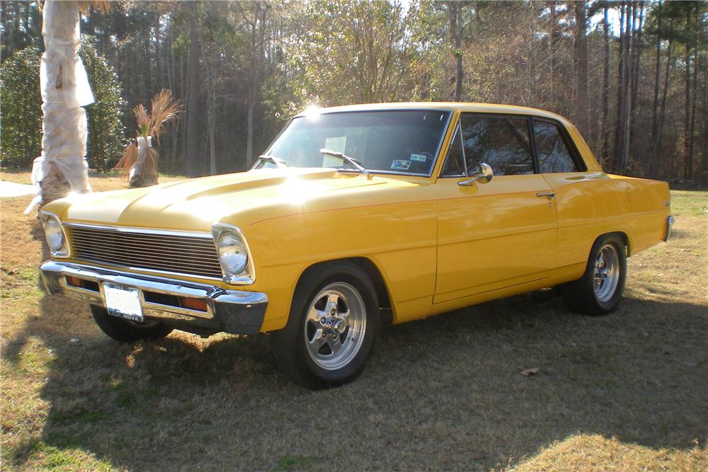 1966 CHEVROLET NOVA CUSTOM 2 DOOR HARDTOP