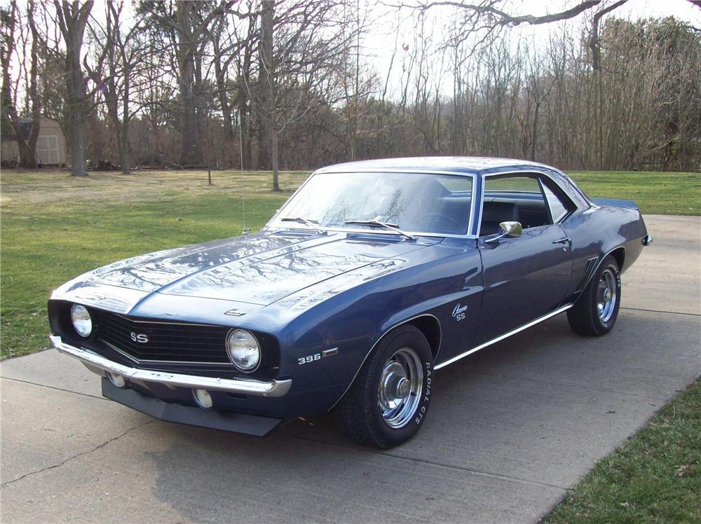 1969 CHEVROLET CAMARO SS 2 DOOR COUPE