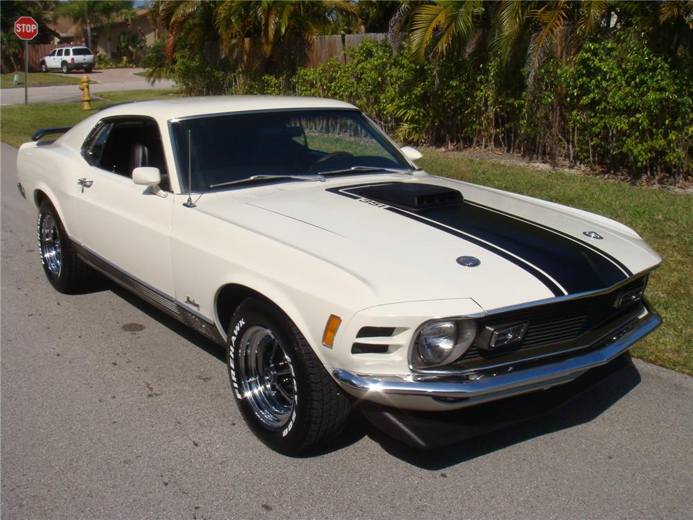 1970 FORD MUSTANG MACH 1 FASTBACK