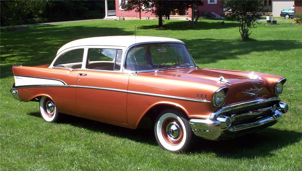 1957 CHEVROLET 210 2 DOOR SEDAN